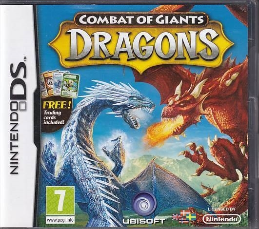 Combat of Giants Dragons - Nordisk - Nintendo DS - (A Grade) (Genbrug)