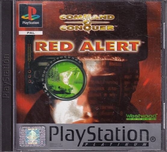 Command and Conquer Red Alert Platinum - PS1 (B Grade) (Genbrug)
