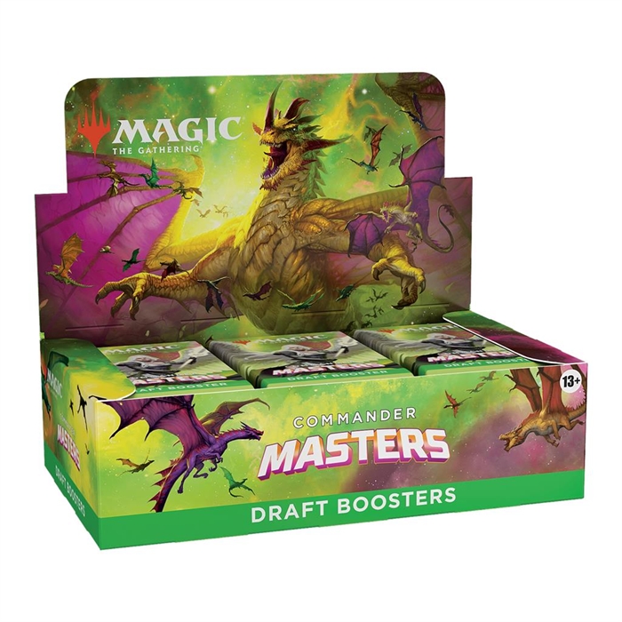 Commander Masters - Draft Booster Box Display (24 Booster Packs) - Magic the Gathering