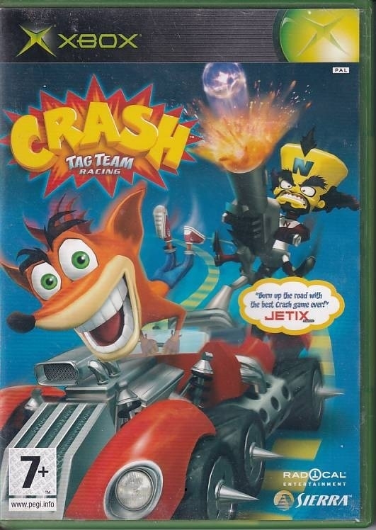Crash Tag Team Racing - XBOX (B Grade) (Genbrug)