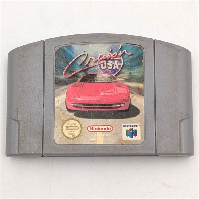 Cruis\'n USA - Cartridge - Nintendo 64 Spil - (EUR) (C Grade) (Genbrug)