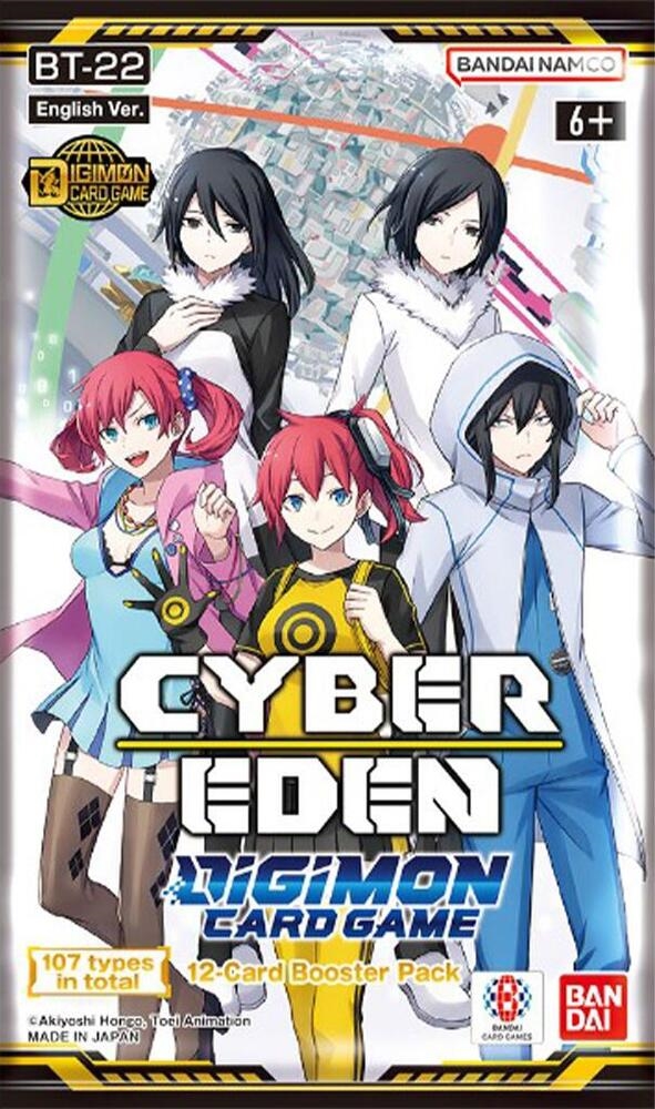 Cyber Eden - BT22 Booster Pack - Digimon Card Game