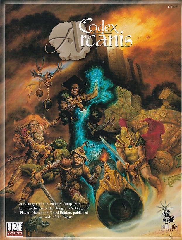 D&D 3.0 - Codex Arcanis (B-Grade) (Genbrug)