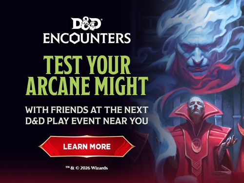 D&D Encounters Celebration event: Red Wizards' Gambit - onsdag d. 9. september kl. 16:45 - Aarhus rollespilsbillet