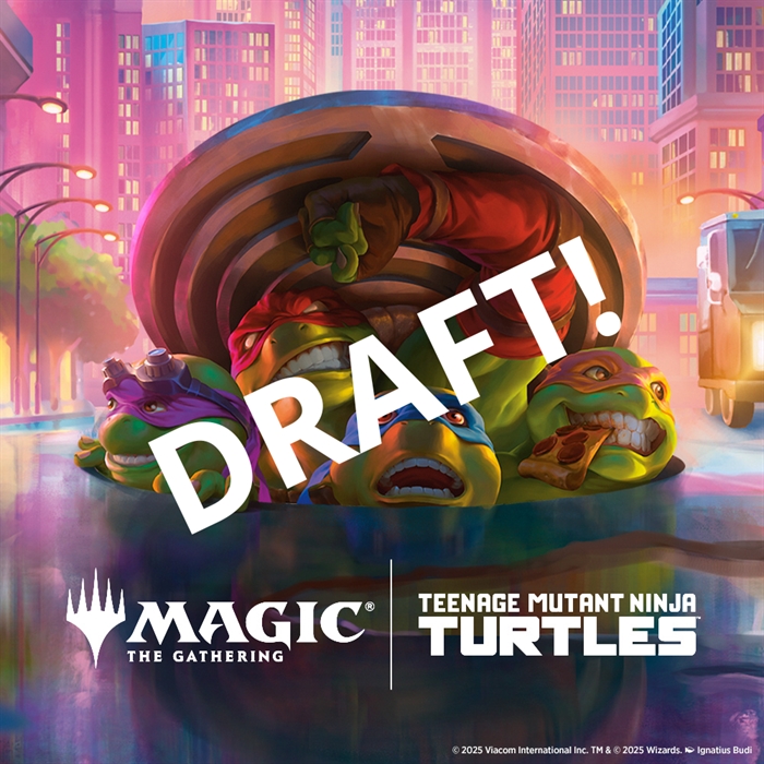 TMNT Draft fredag d. 13. marts kl. 17:00 (MTG) - Aarhus Billet