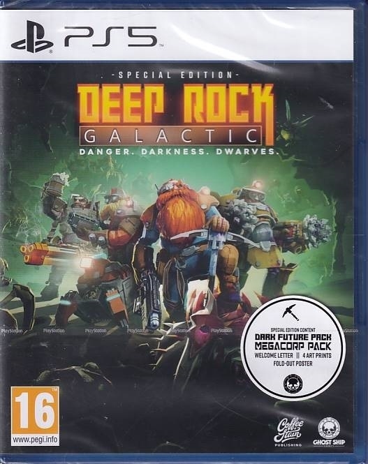 Deep Rock Galactic Special Edition - i Folie - PS5 (AA-Grade) (Genbrug)