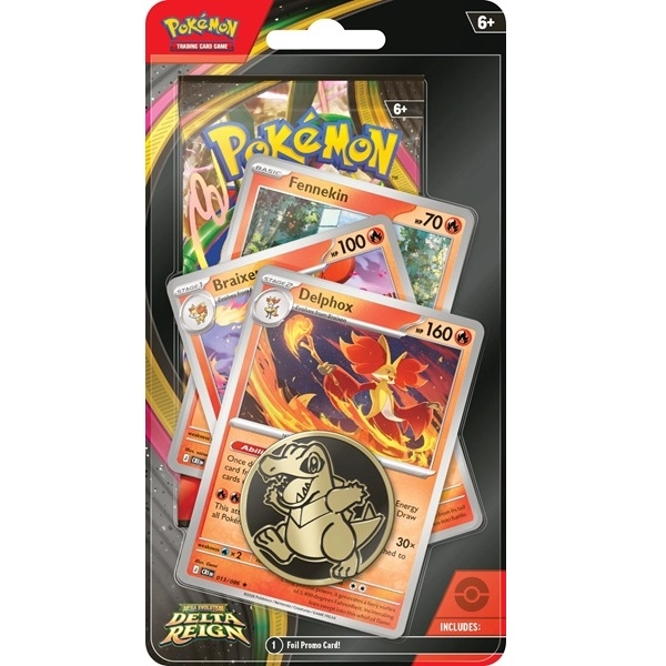 Delta Reign - Premium Checklane Blister - Delphox Line - Pokemon kort