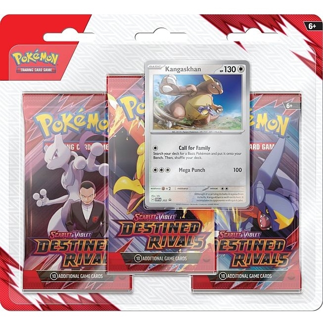 Destined Rivals - 3-Pack Blister - Kangaskhan - Pokemon kort