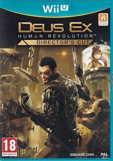 Deus Ex Human Evolution Directors Cut - Nintendo WiiU - (B Grade) (Genbrug)