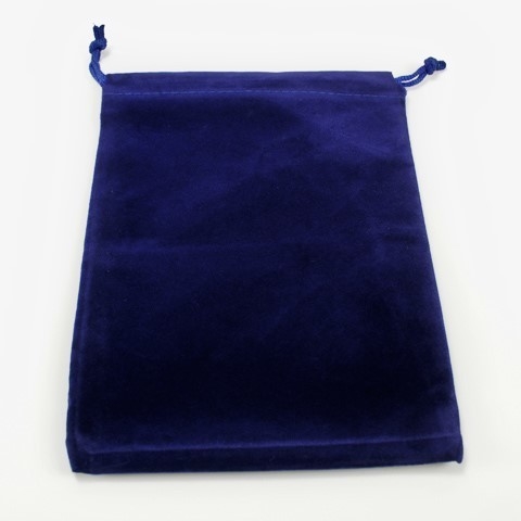 Dice Bag - Suedecloth Royal Blue - Large - Chessex