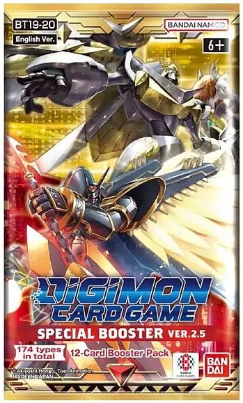 Digimon Card Game - Special Booster Ver.2.5 - BT19-20 Booster Pack