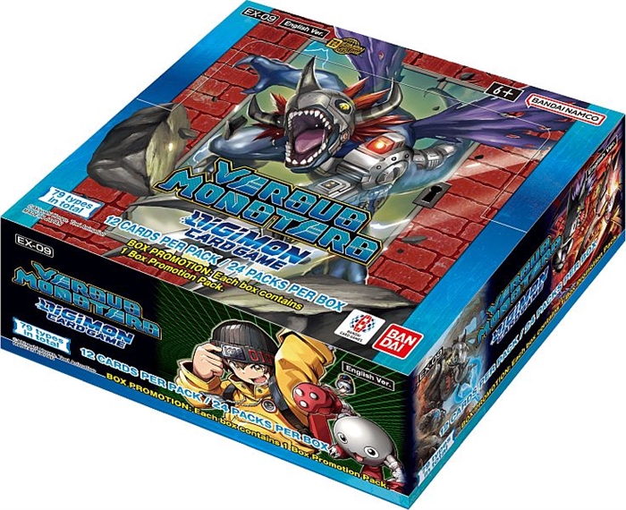 Digimon Card Game - Versus Monsters -  Booster Box Display EX-09 (24 Booster Pakker)