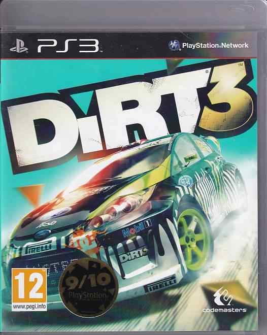 Dirt 3 - PS3 (B Grade) (Genbrug)