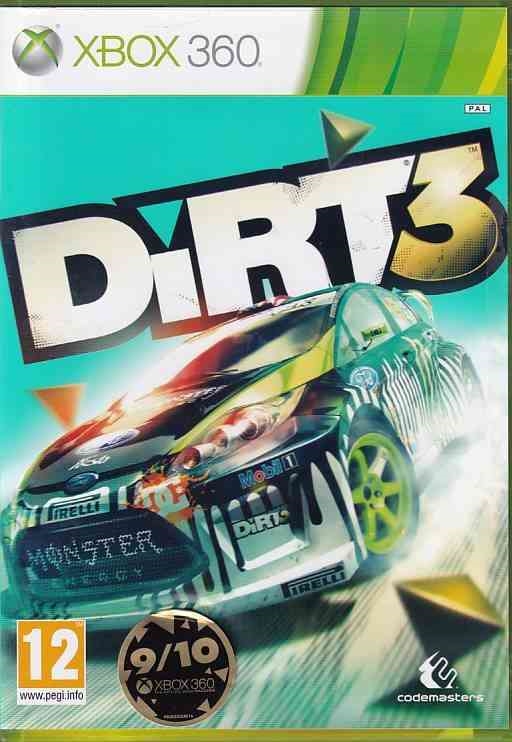 Dirt 3 - XBOX 360 (B Grade) (Genbrug)