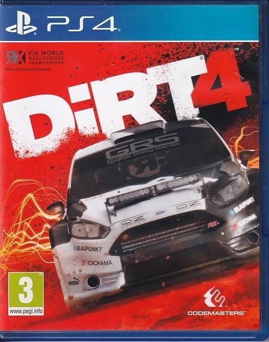 Dirt 4 - PS4 (A Grade) (Genbrug)