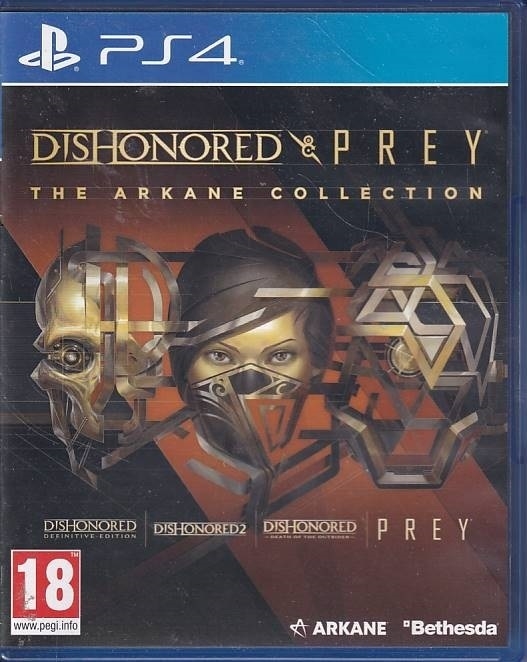 Dishonored Prey The Arkane Collection - PS4 (A Grade) (Genbrug)