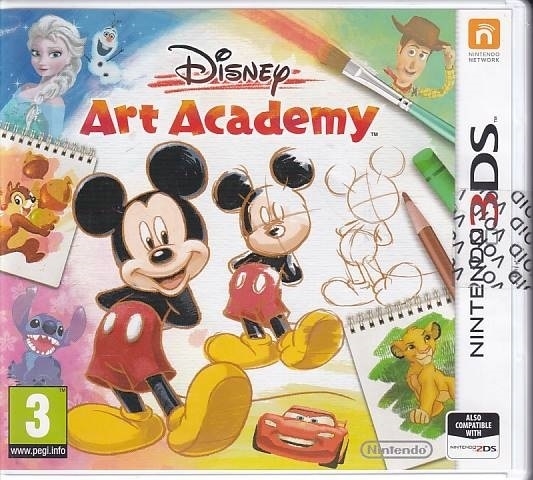 Disney Art Academy - Nintendo 3DS (A Grade) (Genbrug)