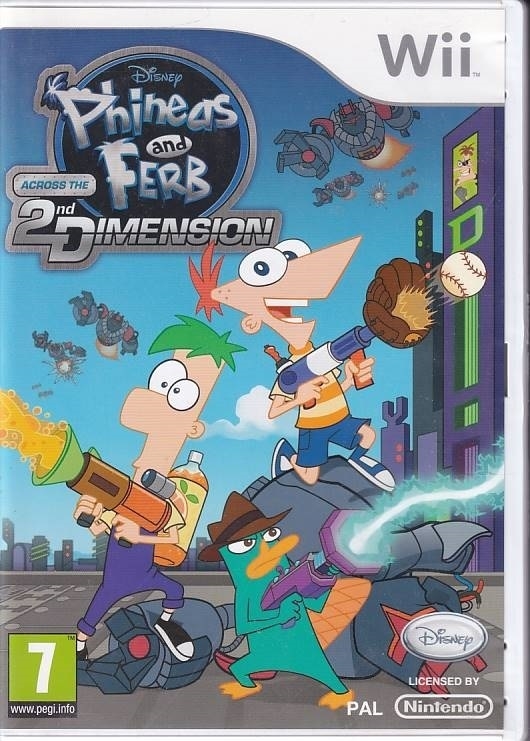 Disney Phineas and Ferb Across the 2nd Dimension - Wii (B Grade) (Genbrug)