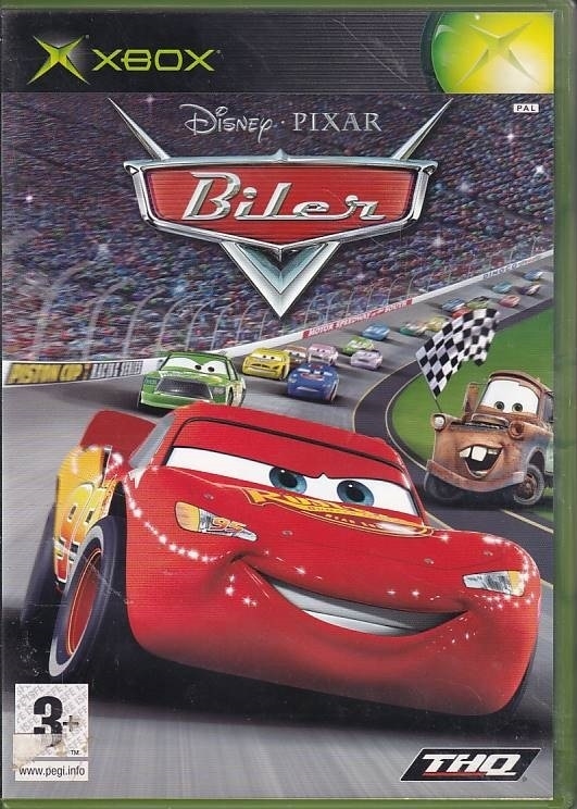 Disney Pixar Biler - XBOX (B Grade) (Genbrug)