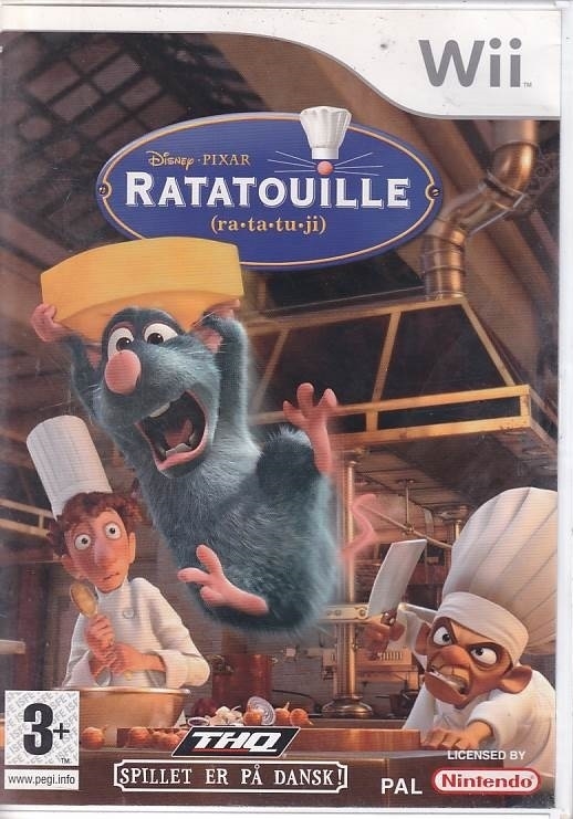 Disney Pixar Ratatouille - Dansk - Nintendo Wii (B Grade) (Genbrug)