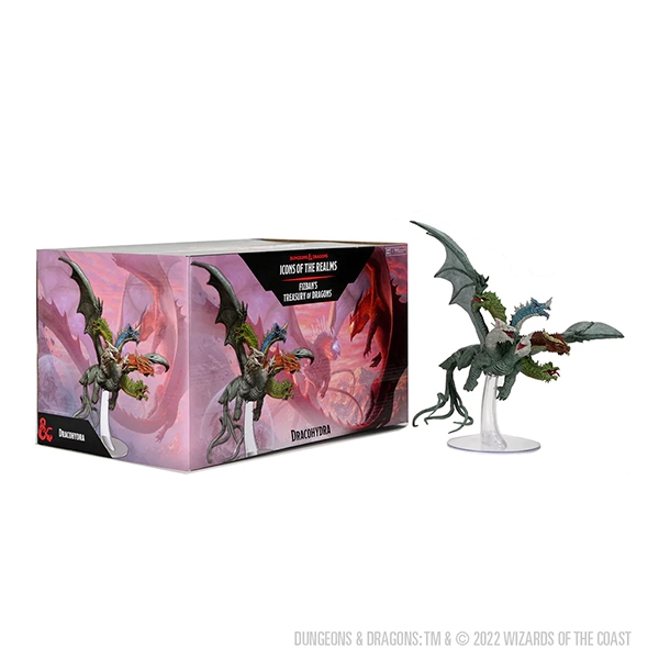 DnD - Dracohydra - Fizbans Treasury of Dragons - Icons of the Realms Premium DnD Figur