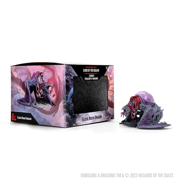 DnD - Elder Brain Dragon - Fizbans Treasury of Dragons - Icons of the Realms Premium DnD Figur