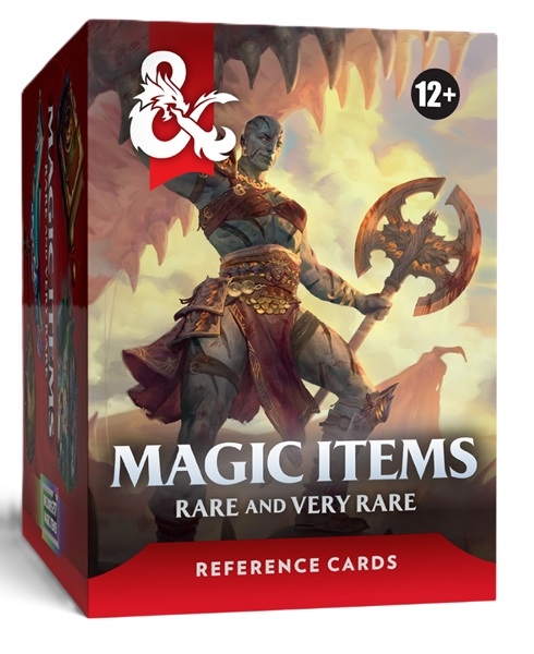 DnD 5e - Trove 5 - Magic Items - Rare and Very Rare (Mid-Magic: Uncommon & Rare magic items) - Reference Cards Deck