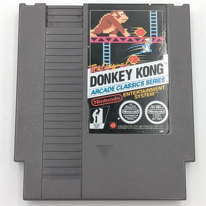 Donkey Kong Arcade Classic Series - Cartridge - GBR - NES Spil (B Grade) (Genbrug)