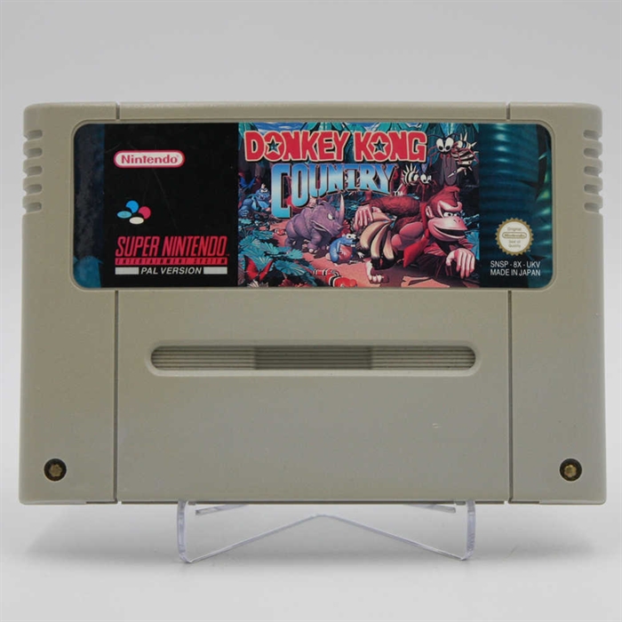 Donkey Kong Country - SNES - Cartridge - (UKV) (B Grade) (Genbrug)