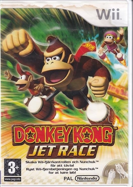 Donkey Kong Jet Race - Nintendo Wii (B Grade) (Genbrug)