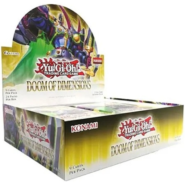 Doom of Dimensions - Booster Box Display (24 Booster Packs) - Yu-Gi-Oh kort