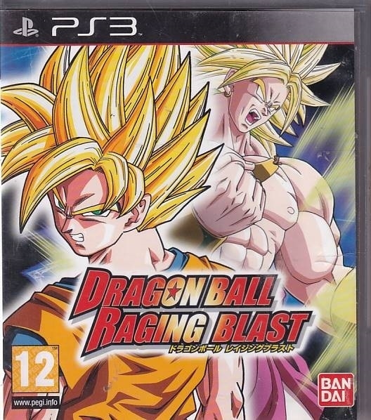 Dragon Ball Raging Blast - Uden Manual - PS3 (B Grade) (Genbrug)