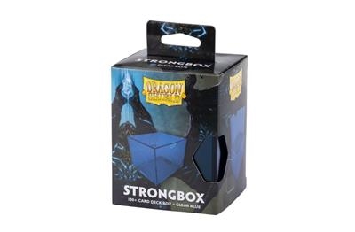 Dragon Shield - Strongbox Deck Boks - Clear Blue - Korttilbehør