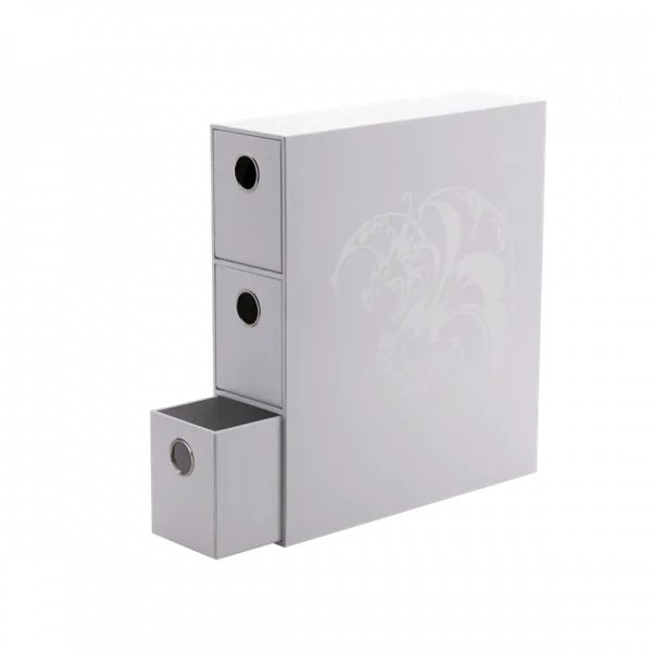 Dragon Shield Storage - Card Drawers Fortress - Vertical - White