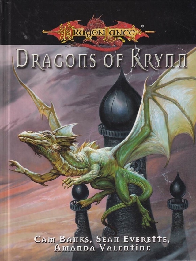 D&D 3.5 - Dragonlance - Dragons of Krynn - Rollespilsbog (B Grade) (Genbrug)