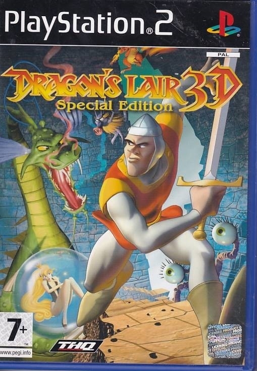 Dragons Lair 3D Special Edition - PS2 (B Grade) (Genbrug)