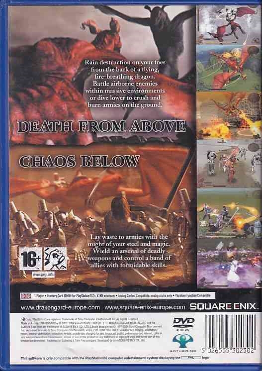 Drakengard - PS2 (Genbrug)