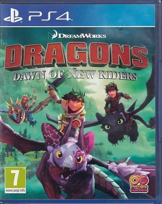 Dreamworks Dragons Dawn of New Riders - PS4 (A Grade) (Genbrug)