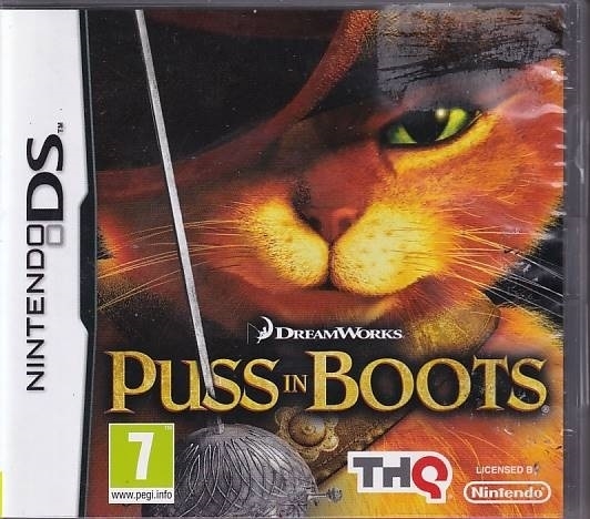 Dreamworks Puss in Boots - Nintendo DS (B Grade) (Genbrug)
