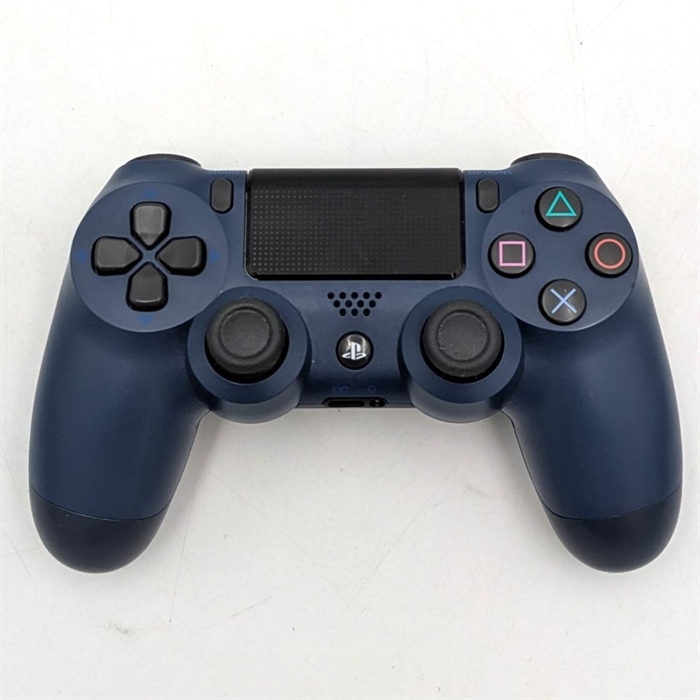 Dual Shock 4 Wireless Controller - Midnight Blue - PS4 Tilbehør (B Grade) (Genbrug)
