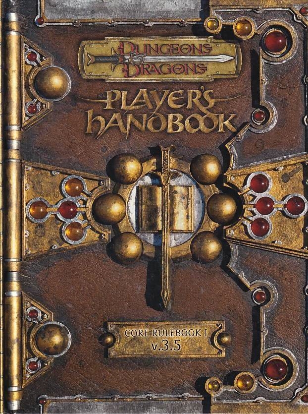DnD 3.5 - Players Handbook (C Grade) (Genbrug)