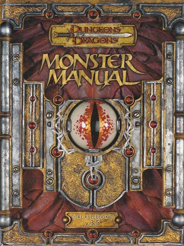 Dungeons & Dragons 3.5 - Monster Manual - Core Rulebook 3 (C Grade) (Genbrug)