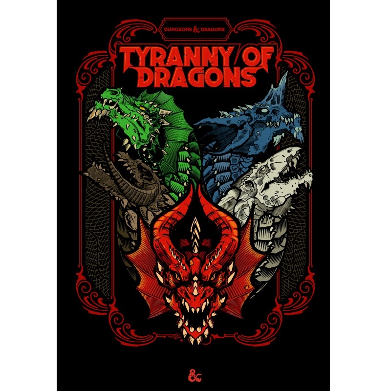 250,- DnD 5e - Tyranny of Dragons - Limited Edition (2. Sortering)