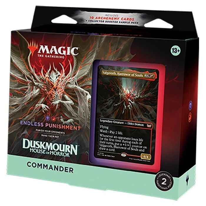 Duskmourn - House of Horrors - Commander Deck - Endless Punishment - Magic the Gathering
