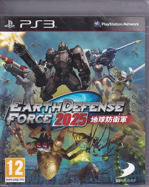 Earth Defence Force 2025 - PS3 (A Grade) (Genbrug)