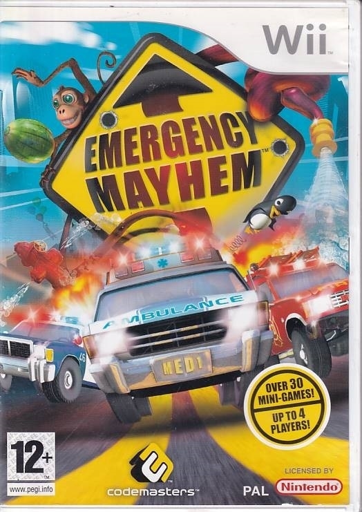 Emergency Mayhem - Wii (B Grade) (Genbrug)