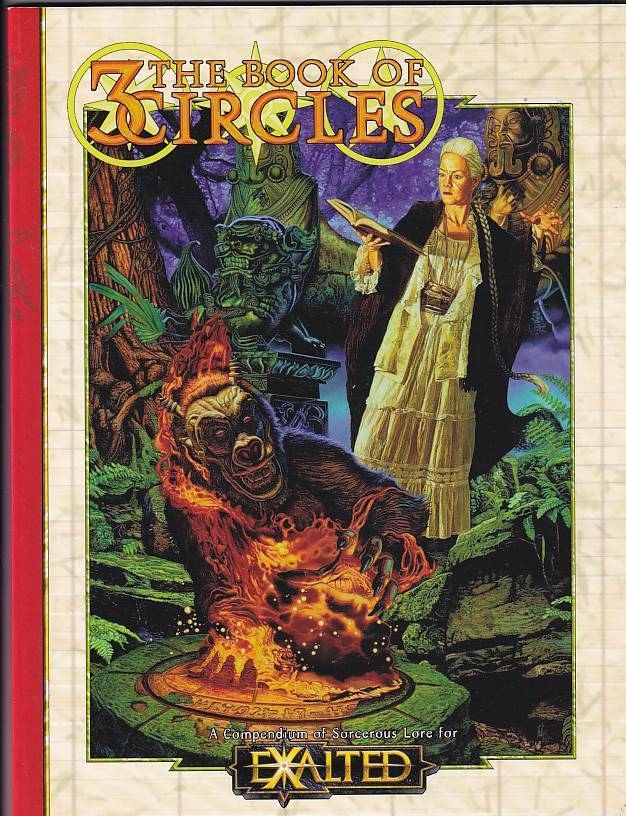 125,- Exalted - The Book of 3 Circles (Genbrug)