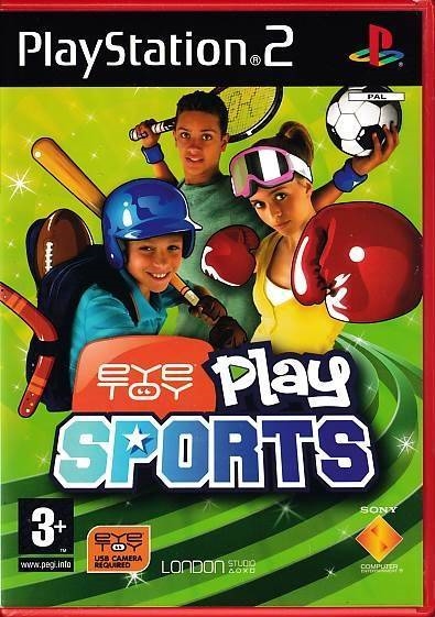 Stilk højde Voksen 25,- EyeToy Play Sports - PS2 (B Grade) (Genbrug)