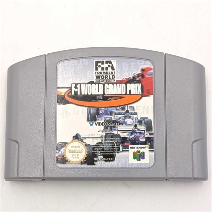 F-1 World Grand Prix - Nintendo 64 spil (A Grade) (Genbrug)