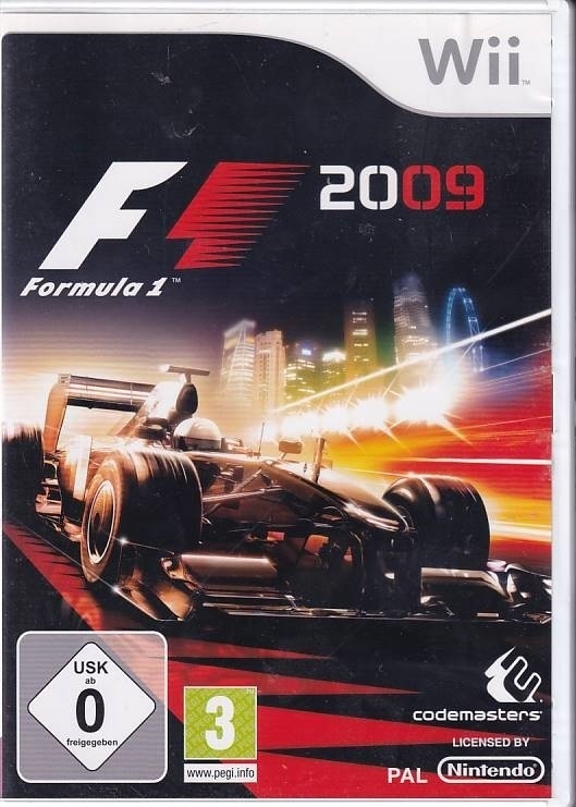 F1 2009 - Wii (B Grade) (Genbrug)